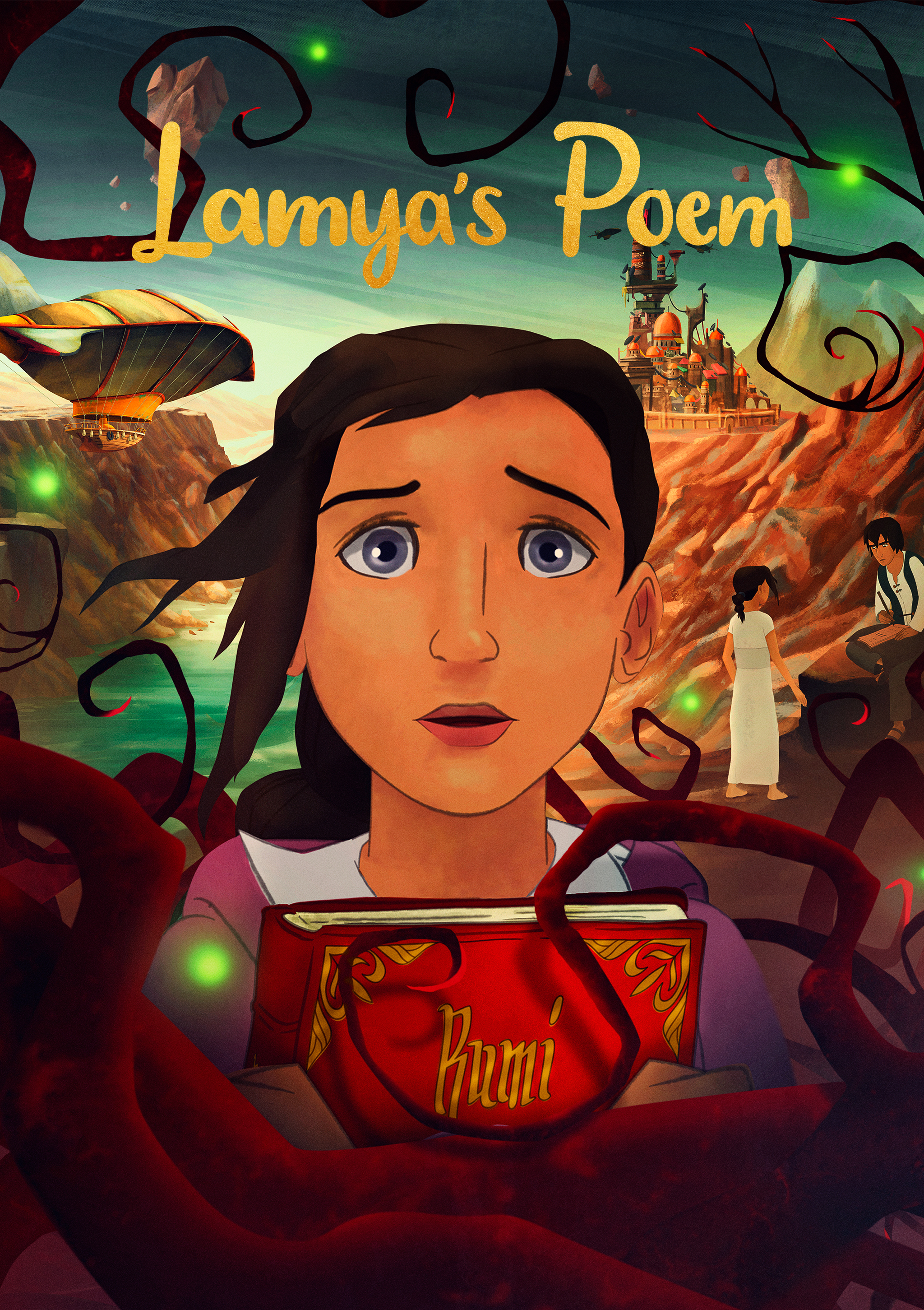 lamya's poem poster